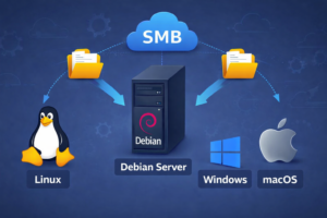Partage SMB debian